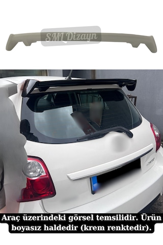Toyota Auris 2006-2009 Spoiler Plastik Auris Spoyler Rüzgarlık