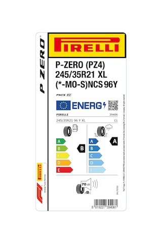Pirelli 245/35 R21 96Y Pzero Pz4 NCS Mos XL Yaz Lastiği - 2025