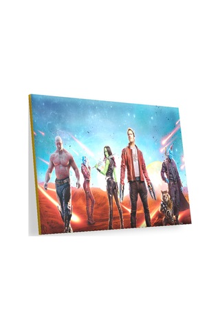 Cakasepetim Guardians Of The Galaxy Vol 2 Kahramanlar Ve Meteorlar Ahşap Mdf Tablo