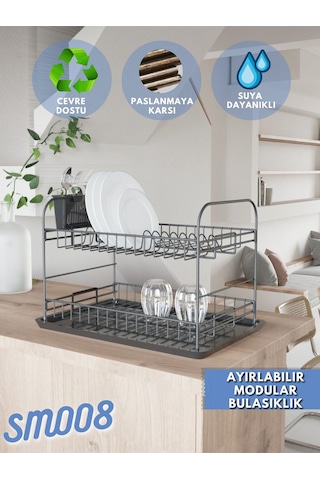 Suntel Suntel Katlanabilir İki Katlı Tabaklık Diğer