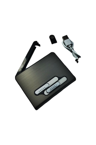 Usb Şarjlı Kısa Sigara Çıkaran Çakmaklı Tabaka