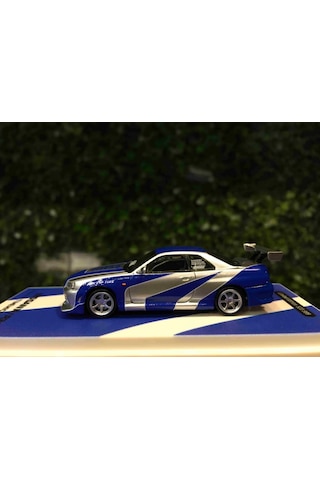 Tıme Mıcro Nıssan Skylıne Gt-r R34 Most Wanted 1/64 Pleksi