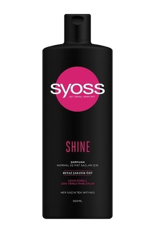 Syoss Shine Normal ve Mat Saçlar İçin Bakım Şampuanı 500 ML