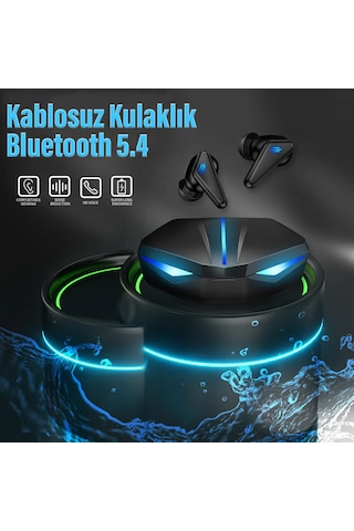 Exenar K55 TWS Bluetooth Kablosuz Oyuncu Kulak İçi Kulaklık
