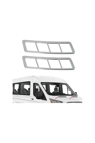 Ford Transit 2014-2020 Krom Kaput Havalandırma