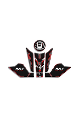 Cfmoto 250nk Tank Pad Set 2023-2026 Kırmızı Diğer