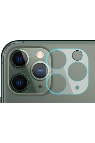 Go-Des Apple Uyumlu iPhone 12 Pro Go Des Lens Shield Kamera Lens Koruyucu ZORE-260611 Şeffaf