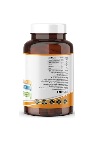 Ncs Ester C Vitamini Kara Mürver 120 Tablet