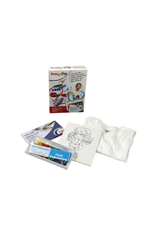 Pentel Kumaş Pasteli Boyama Seti Pts15-Nm10