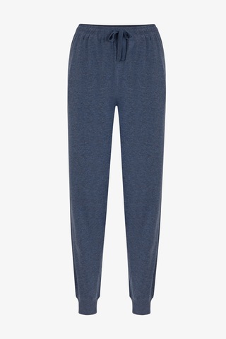 Penti Erkek Blue Weekend Çizgili Uzun Kollu Jogger Pijama Takımı Çok Renkli
