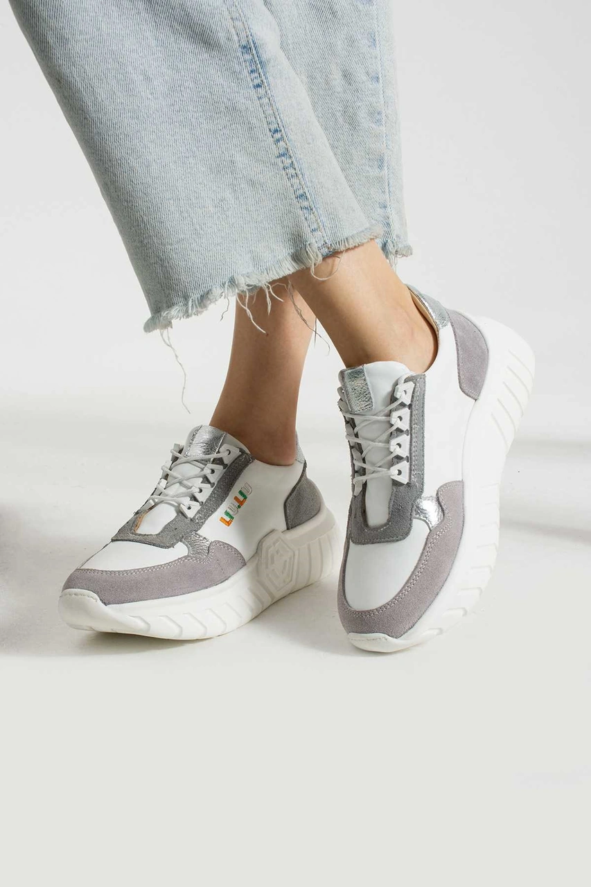 Bestello Bağcıklı Termo Taban Sneaker 331-sut-30 Kadın Ayakkabı Beyaz