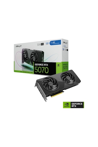 Pny Geforce Rtx 5070 Oc 12gb Dual-fan Slim Gddr7 192bit Aeae1pny0004