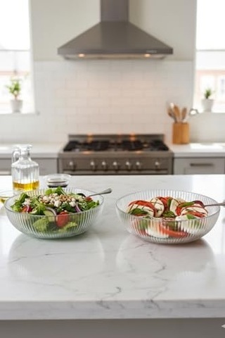 Tr Rivella Cam Salata Kasesi 20 Cm 3.2 Litre 2'li Set Diğer