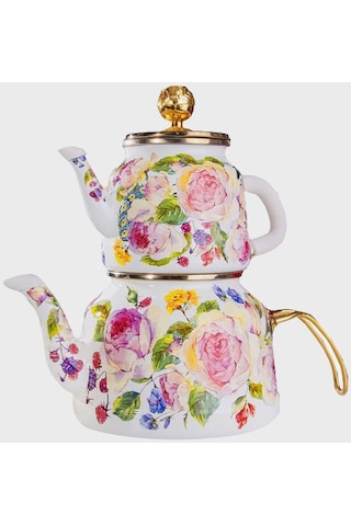 Rsdcyd-16895-1 Miss Betty 2.65 Litre Emaye Çaydanlık 001