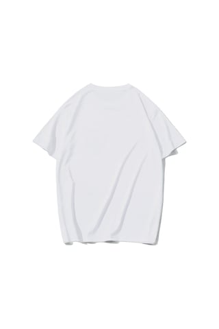 Brz Collectıon Brz Collection Unisex Oversize Thank God For Making Me Hot T-shirt Beyaz