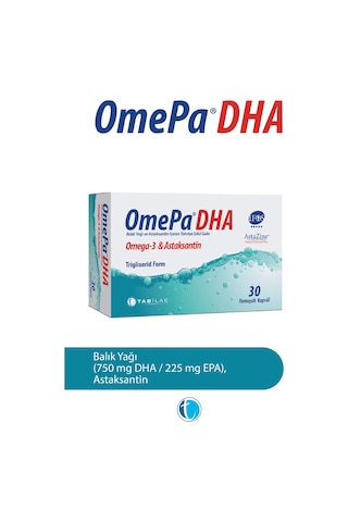 OMEPA Dha 30 Yumuşak Kapsül 8680133000980