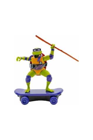 Tu814001 Tmnt Ninja Kaplumbağalar Çek Bırak Kaykay Figür - 71055
