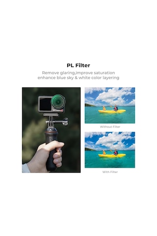 Osmo Action 3/4/5 Pro Polarize Filtre Cpl Filtre