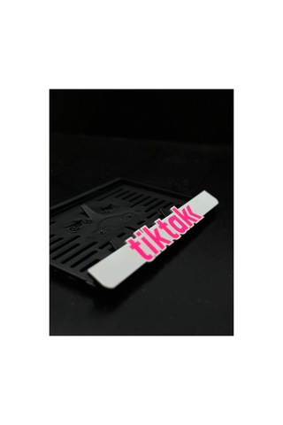 Tiktak Motosiklet 3 D Lüx Parlak Plakalık - 609008476