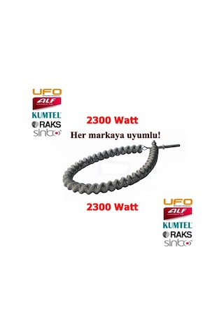 Ufo-Kumtel Uyumlu-Raks-Orion Elektrikli Soba Teli-Rezistansı 2300Watt