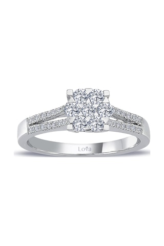 Lova 1,50 Karat Tektaş Görünümlü Pırlanta Yüzük - 1010293