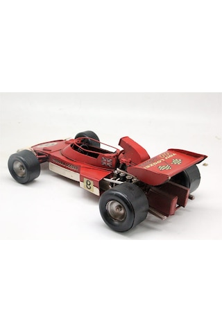 Dekoratif Metal Yarış Arabası C1592 Model