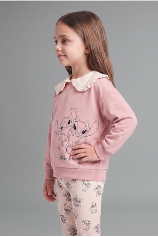 Defacto Dısney Lılo & Stıtch 2li Takım Kız Bebek G8740a526spbr86 Pembe-br86