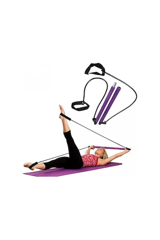 Leyaton Portable Pilates Studio Jimnastik Çubuğu Jimnastik Çubuk