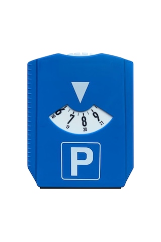 Geeksen Plastik Ve Kauçuk Oto Park Diski İle Yan Tarafta Buz Kazıcı, Avrupa'da Onaylı, 24 Saatlik Ayar, Mavi Renk, Camlardan Kar Ve Buz Temizliği Mavi