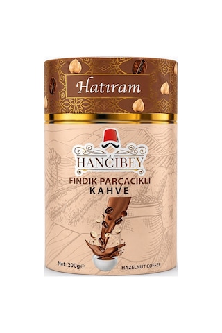 Hancıbey Fındık Parçacıklı Kahve 200g Geleneksel