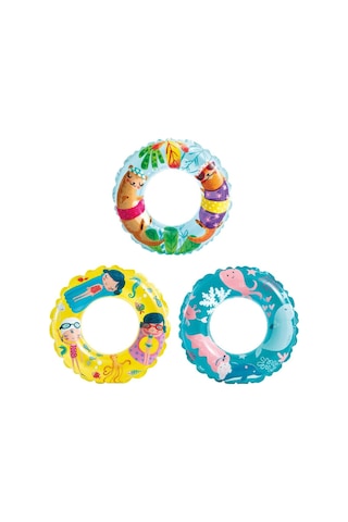 Intex Desenli Deniz Simit 61cm - 59242 Çok Renkli