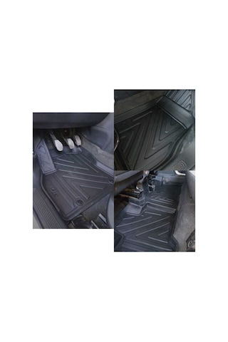 Ford C-max 2011+ 4d Araca Özel Havuzlu Paspas Takımı Karbon