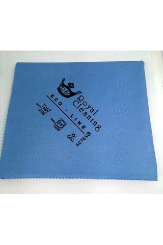Royal Sales Ultra Mikrofiber Temizlik Cam Bezi Mavi 40 x 50 CM
