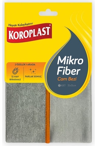 Koroplast Mikrofiber Cam Bezi 2 x 2'li