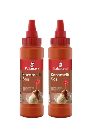 Pakmaya Sıvı Tatlı-pasta-dondurma Sosu 300 Ml Karamelli 2 Li