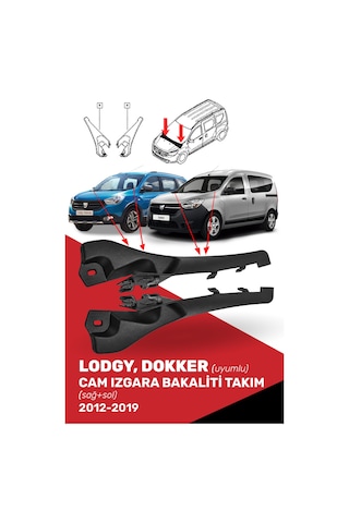 Lodgy Dokker Cam Izgara Bakaliti Takım - 668229972r, 668224513r