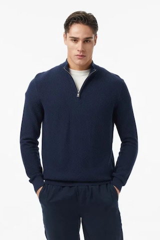 Nautica Erkek Lacivert Classic Fit Kazak-11577 Lacivert