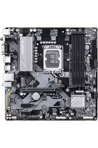 Gigabyte B760m D3hp Wifi6 Ddr5 5600mhz Oc M.2 Vga/hdmı/dp Pcıe 4.0 1700p Matx Anakart