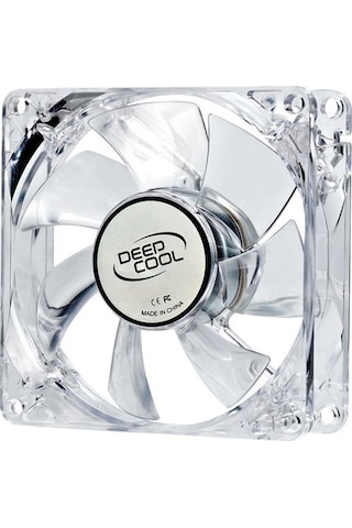 Deep Cool XFAN 80L/R Kırmızı Ledli 80 MM Kasa Fanı