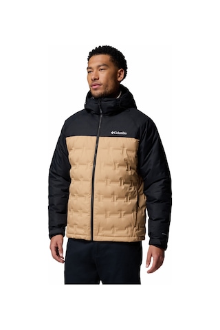 Columbia Grand Trek Iıı Down Hooded Jacket Erkek Outdoor Montu 650 Dolgu Kuş Tüyü 2086111262 Kahverengi Kahverengi