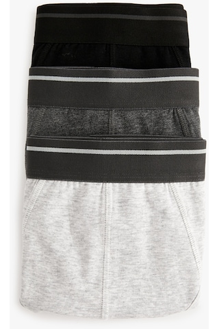 Koton 3'Lü Slip Boxer Seti Çok Renkli Gri Melanj 4Slm90063Mk Gri Melanj
