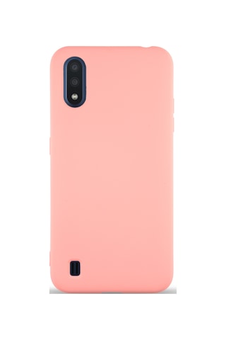 Samsung Galaxy Uyumlu A01 Kılıf İçi Kadife Lansman Silikon Kapak