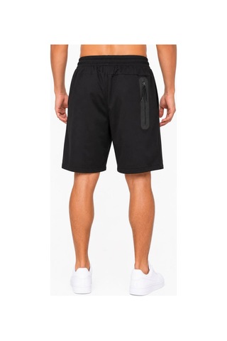 Hzr Wear Erkek Beli Lastikli İpli Cepli Penye Kumaş Pamuklu Regular Fit Şort Siyah