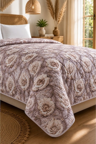 Tek Kişilik - 5d Premium Yatak Örtüsü- Hafif Ve Zarif - Mevsimlik- 160 X 220 Cm 5d16 5d16
