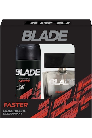Blade Faster Erkek Parfüm EDT 100 ML + Deodorant 150 ML