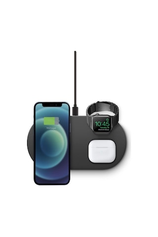 3'ü 1 Arada Kablosuz Şarj Cihazı Magclick Apple Uyumlu iPhone Watch Ve Airpods 15w Hızlı