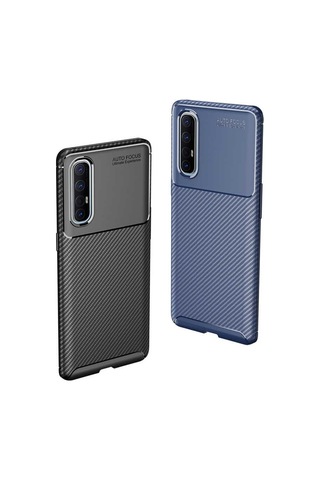 Oppo Reno 3 Pro 5G Kilif Karbon Silikon Case 363138862