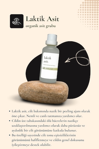 Laktik Asit Serumu 50 Ml - Cilt Yüzeyi Bakım Serumu