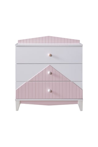 Şifonyer, Fethiye 3 Çekmeceli Şifonyer - Pembe