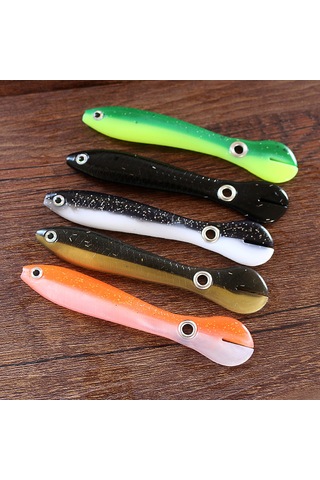 Neevoyu Tatlı Ve Tuzlu Su İçin Yüzen Yem Balık Avı Oltası - 7cm Yumuşak Yem